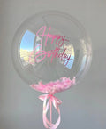 Birthday feather balloon