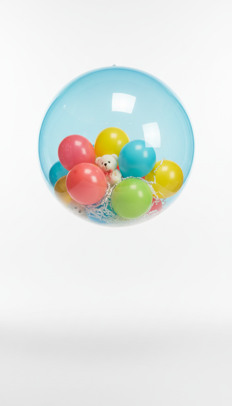 Sky Blue Gift Balloon